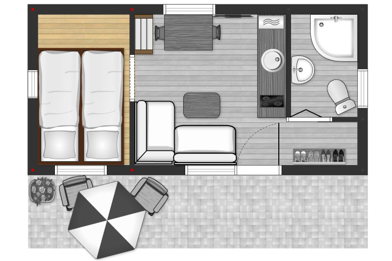 Tiny houses Tatry